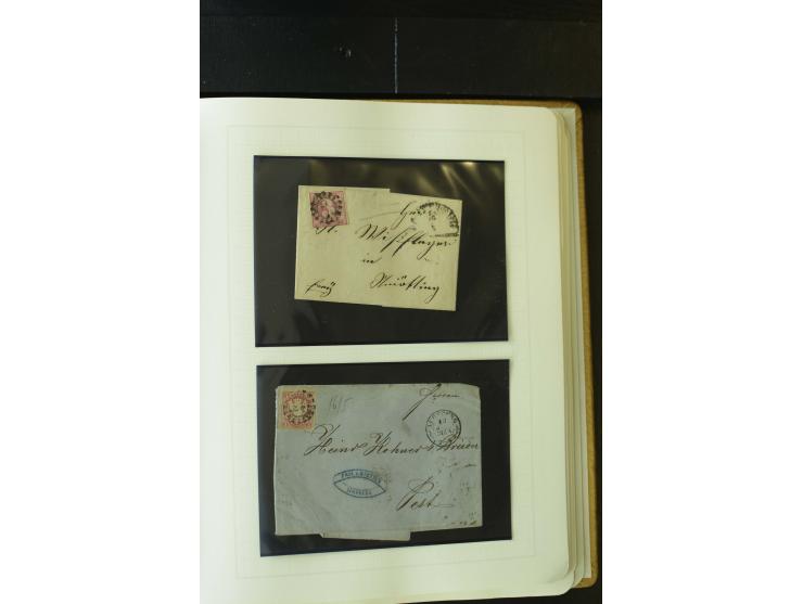 1849/1920, postfrische, ungebrauchte und gestempelte umfangreiche Sammlung, dabei Quadratausgaben sehr reichhaltig, viele gut