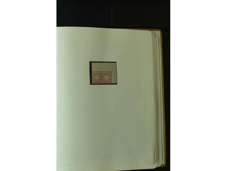1849/1920, postfrische, ungebrauchte und gestempelte umfangreiche Sammlung, dabei Quadratausgaben sehr reichhaltig, viele gut