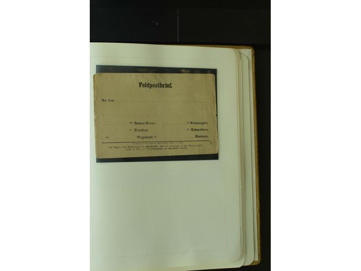 1849/1920, postfrische, ungebrauchte und gestempelte umfangreiche Sammlung, dabei Quadratausgaben sehr reichhaltig, viele gut