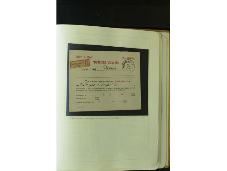 1849/1920, postfrische, ungebrauchte und gestempelte umfangreiche Sammlung, dabei Quadratausgaben sehr reichhaltig, viele gut