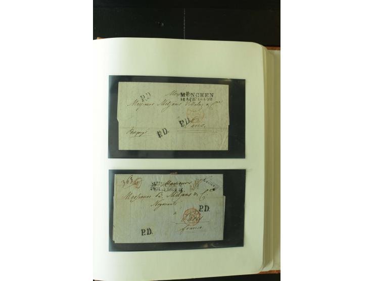 1849/1920, postfrische, ungebrauchte und gestempelte umfangreiche Sammlung, dabei Quadratausgaben sehr reichhaltig, viele gut