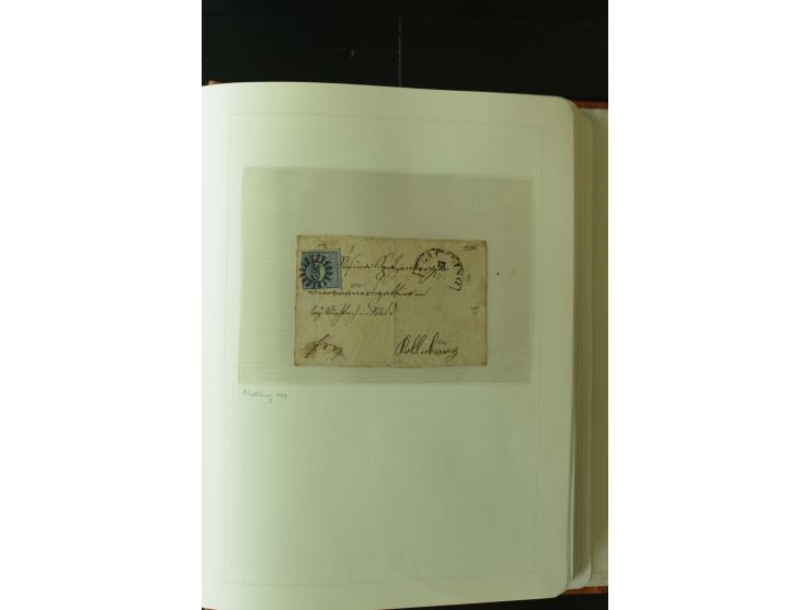1849/1920, postfrische, ungebrauchte und gestempelte umfangreiche Sammlung, dabei Quadratausgaben sehr reichhaltig, viele gut