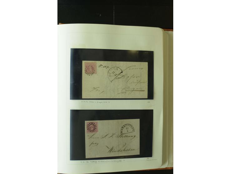 1849/1920, postfrische, ungebrauchte und gestempelte umfangreiche Sammlung, dabei Quadratausgaben sehr reichhaltig, viele gut