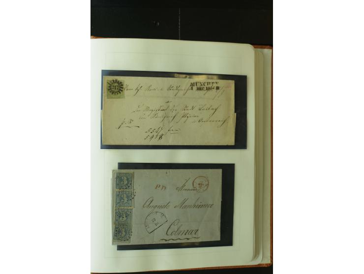 1849/1920, postfrische, ungebrauchte und gestempelte umfangreiche Sammlung, dabei Quadratausgaben sehr reichhaltig, viele gut