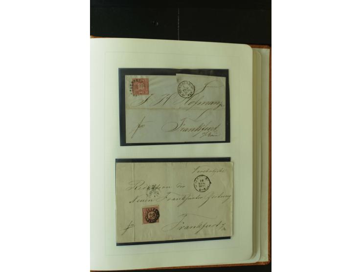 1849/1920, postfrische, ungebrauchte und gestempelte umfangreiche Sammlung, dabei Quadratausgaben sehr reichhaltig, viele gut