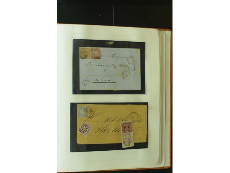 1849/1920, postfrische, ungebrauchte und gestempelte umfangreiche Sammlung, dabei Quadratausgaben sehr reichhaltig, viele gut