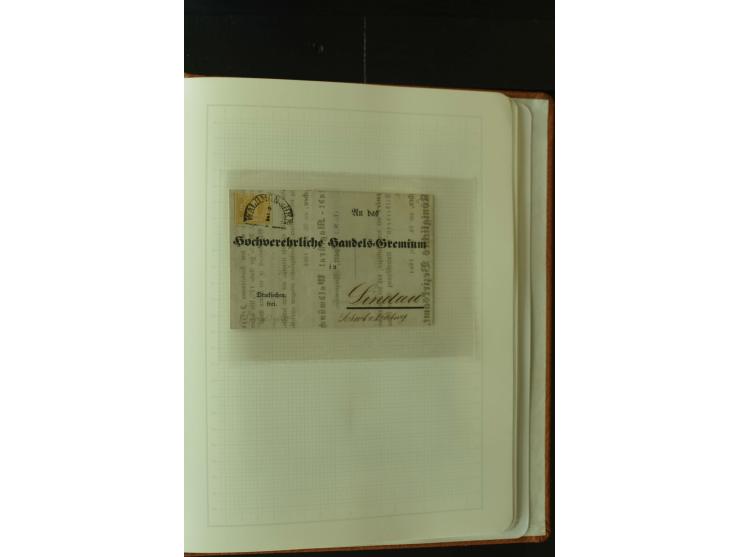 1849/1920, postfrische, ungebrauchte und gestempelte umfangreiche Sammlung, dabei Quadratausgaben sehr reichhaltig, viele gut