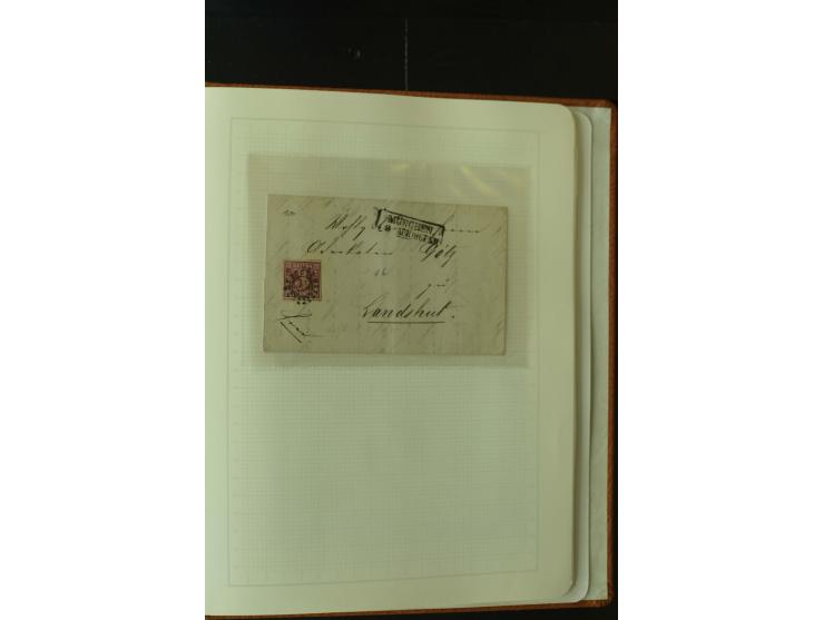 1849/1920, postfrische, ungebrauchte und gestempelte umfangreiche Sammlung, dabei Quadratausgaben sehr reichhaltig, viele gut