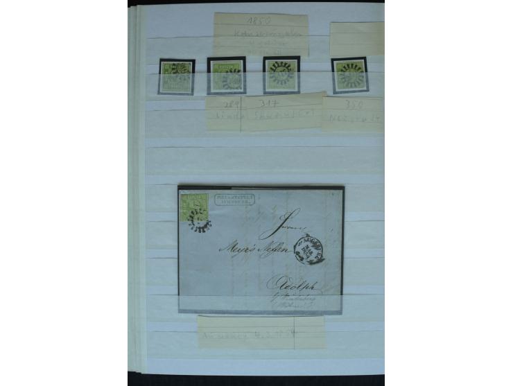 1849/1920, sehr schöne, vorwiegend gestempelte Sammlung beginnend mit Mi.-Nr. 1Ia gestempelt, außerdem viele bessere Werte, M