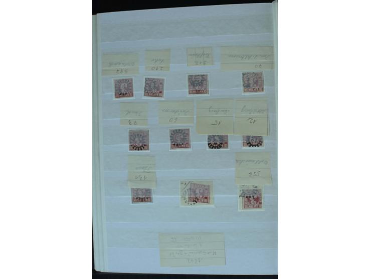 1849/1920, sehr schöne, vorwiegend gestempelte Sammlung beginnend mit Mi.-Nr. 1Ia gestempelt, außerdem viele bessere Werte, M