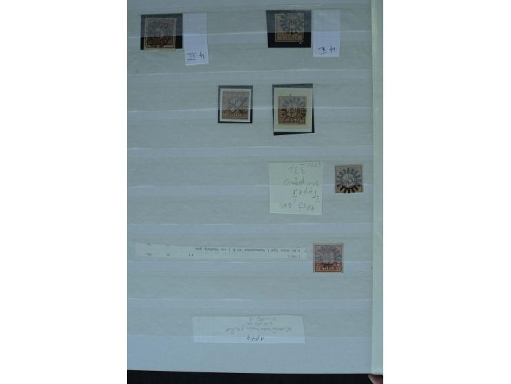 1849/1920, sehr schöne, vorwiegend gestempelte Sammlung beginnend mit Mi.-Nr. 1Ia gestempelt, außerdem viele bessere Werte, M