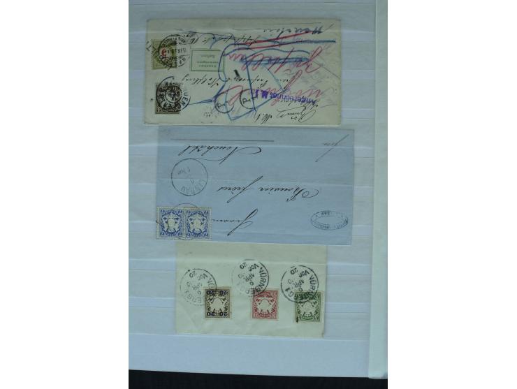 1849/1920, sehr schöne, vorwiegend gestempelte Sammlung beginnend mit Mi.-Nr. 1Ia gestempelt, außerdem viele bessere Werte, M