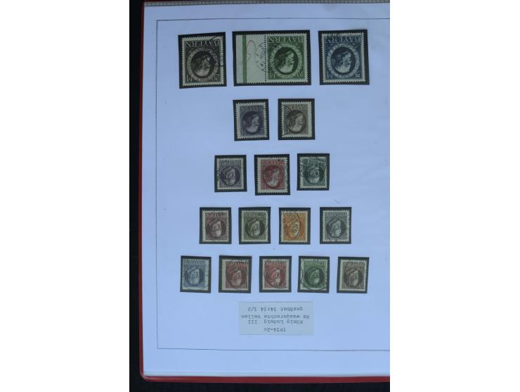 1849/1920, sehr schöne, vorwiegend gestempelte Sammlung beginnend mit Mi.-Nr. 1Ia gestempelt, außerdem viele bessere Werte, M