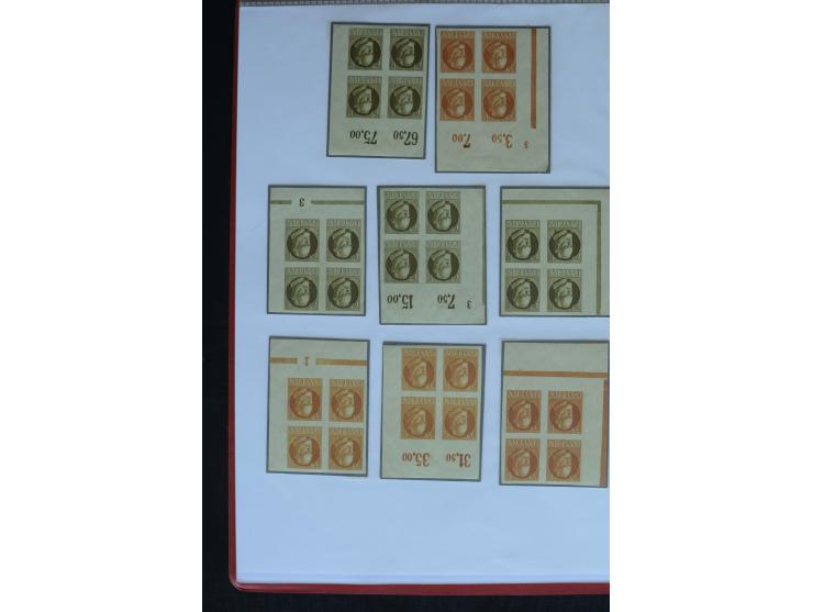 1849/1920, sehr schöne, vorwiegend gestempelte Sammlung beginnend mit Mi.-Nr. 1Ia gestempelt, außerdem viele bessere Werte, M
