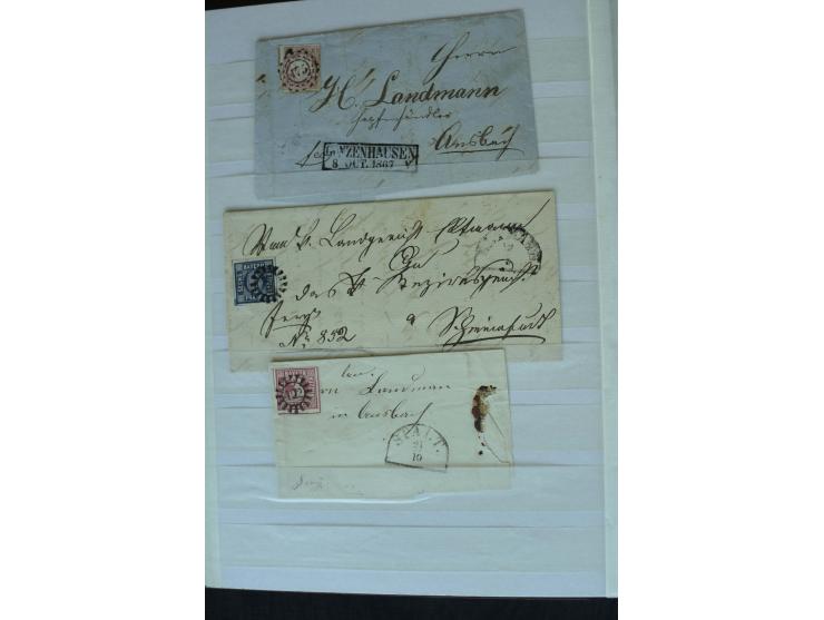 1849/1920, sehr schöne, vorwiegend gestempelte Sammlung beginnend mit Mi.-Nr. 1Ia gestempelt, außerdem viele bessere Werte, M
