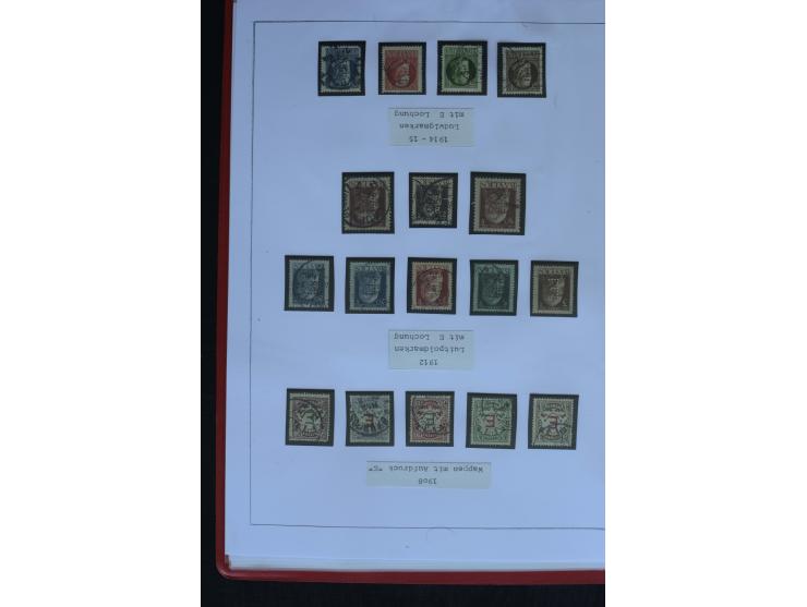 1849/1920, sehr schöne, vorwiegend gestempelte Sammlung beginnend mit Mi.-Nr. 1Ia gestempelt, außerdem viele bessere Werte, M
