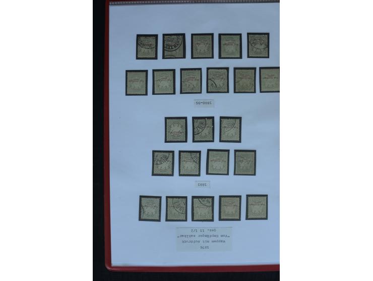 1849/1920, sehr schöne, vorwiegend gestempelte Sammlung beginnend mit Mi.-Nr. 1Ia gestempelt, außerdem viele bessere Werte, M