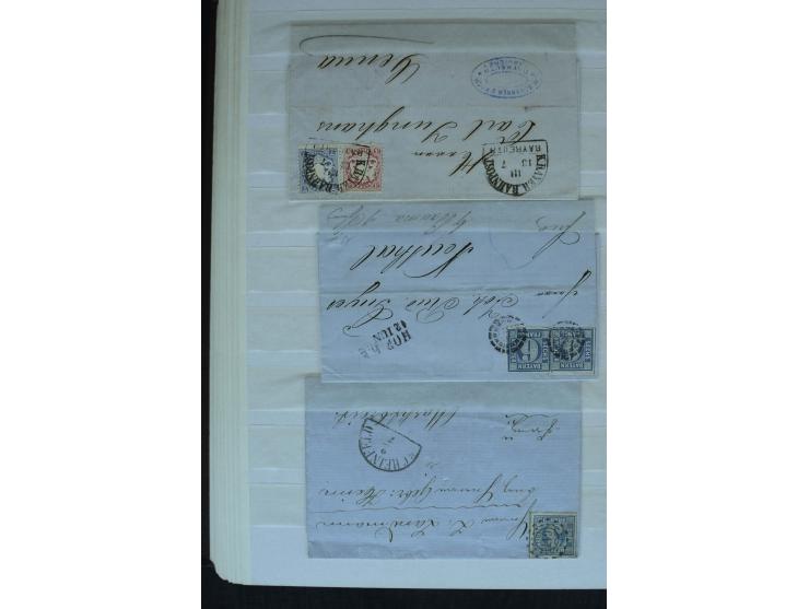 1849/1920, sehr schöne, vorwiegend gestempelte Sammlung beginnend mit Mi.-Nr. 1Ia gestempelt, außerdem viele bessere Werte, M