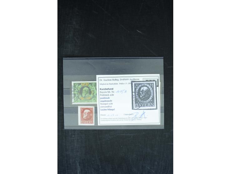 1849/1920, sehr schöne, vorwiegend gestempelte Sammlung beginnend mit Mi.-Nr. 1Ia gestempelt, außerdem viele bessere Werte, M