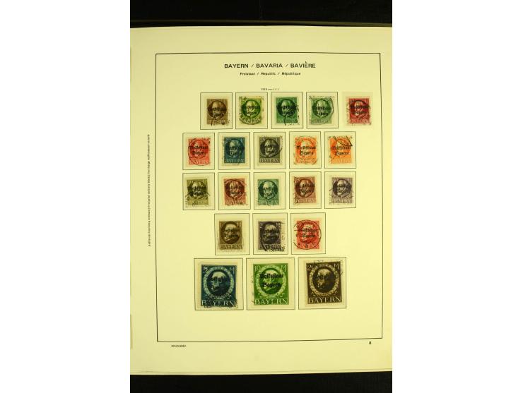 1850/1920, ungebrauchte und gestempelte Sammlung mit besseren Werten, einiges sign.