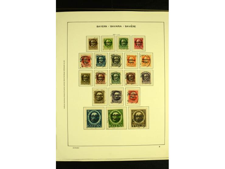 1850/1920, ungebrauchte und gestempelte Sammlung mit besseren Werten, einiges sign.