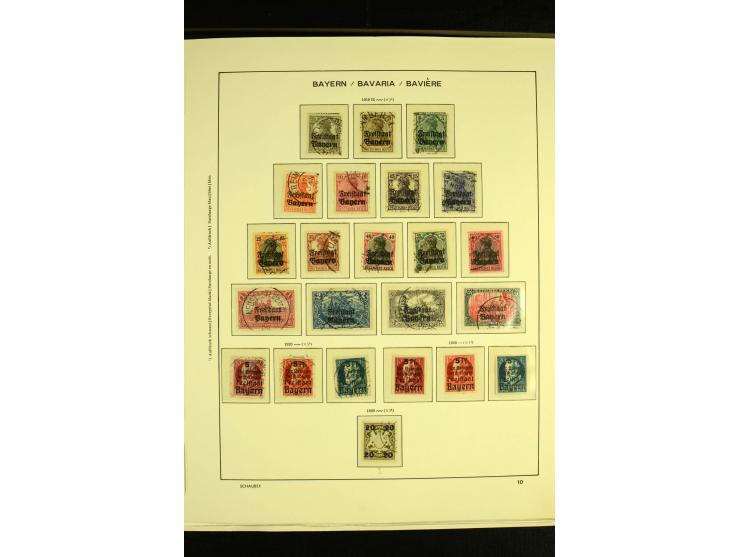 1850/1920, ungebrauchte und gestempelte Sammlung mit besseren Werten, einiges sign.