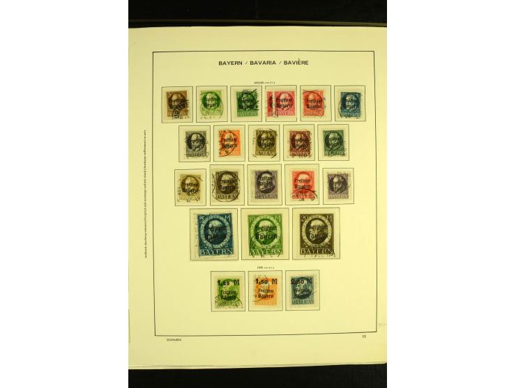 1850/1920, ungebrauchte und gestempelte Sammlung mit besseren Werten, einiges sign.