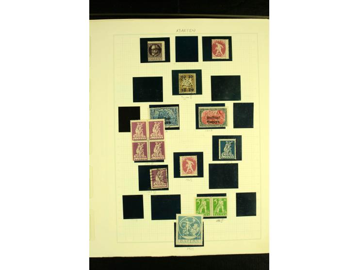 1850/1920, ungebrauchte und gestempelte Sammlung mit besseren Werten, einiges sign.