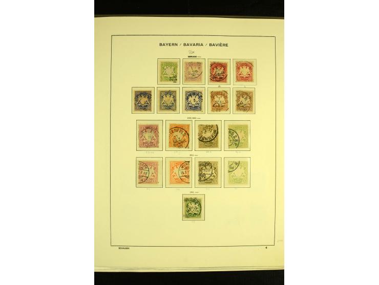 1850/1920, ungebrauchte und gestempelte Sammlung mit besseren Werten, einiges sign.