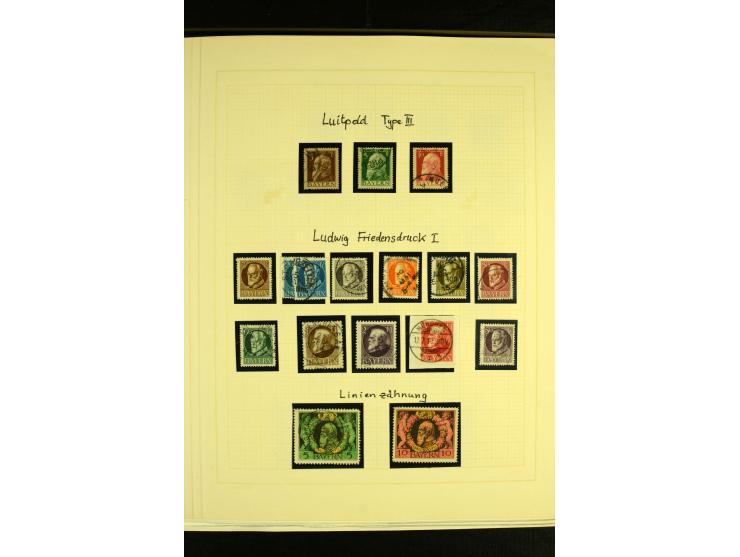 1850/1920, ungebrauchte und gestempelte Sammlung mit besseren Werten, einiges sign.