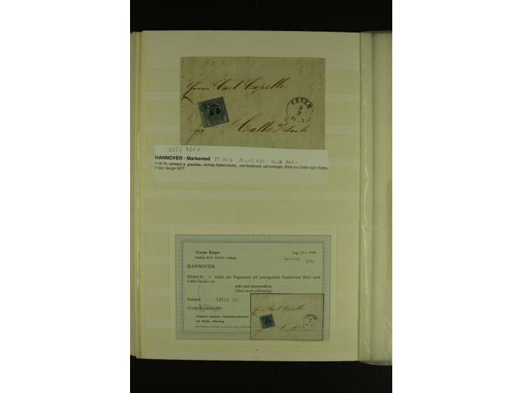  1850/64, schöne gestempelte Sammlung, dabei viele Werte mehrfach u.a. Mi.-Nr. 3(16), 4(10) und Mi.-Nr. 5(8), teils mit Rands