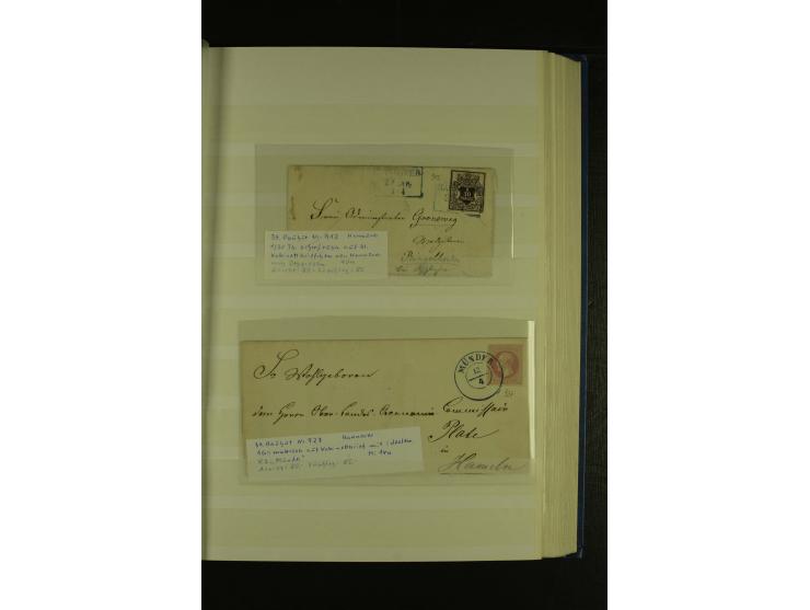  1850/64, schöne gestempelte Sammlung, dabei viele Werte mehrfach u.a. Mi.-Nr. 3(16), 4(10) und Mi.-Nr. 5(8), teils mit Rands