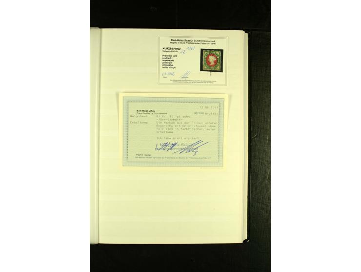 1867/79, sehr schöne ungebraucht/postfrische und gestempelte Sammlung mit einigen Briefen und Ganzsachen, dabei viele gute We