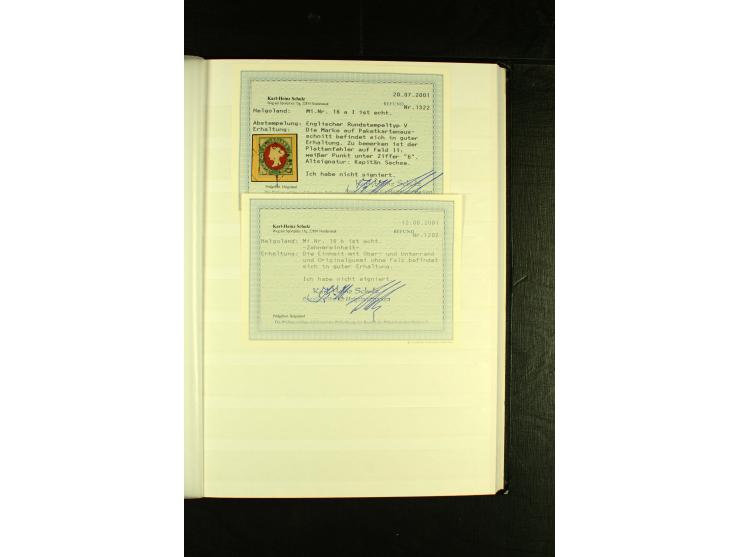 1867/79, sehr schöne ungebraucht/postfrische und gestempelte Sammlung mit einigen Briefen und Ganzsachen, dabei viele gute We