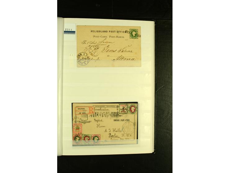 1867/79, sehr schöne ungebraucht/postfrische und gestempelte Sammlung mit einigen Briefen und Ganzsachen, dabei viele gute We