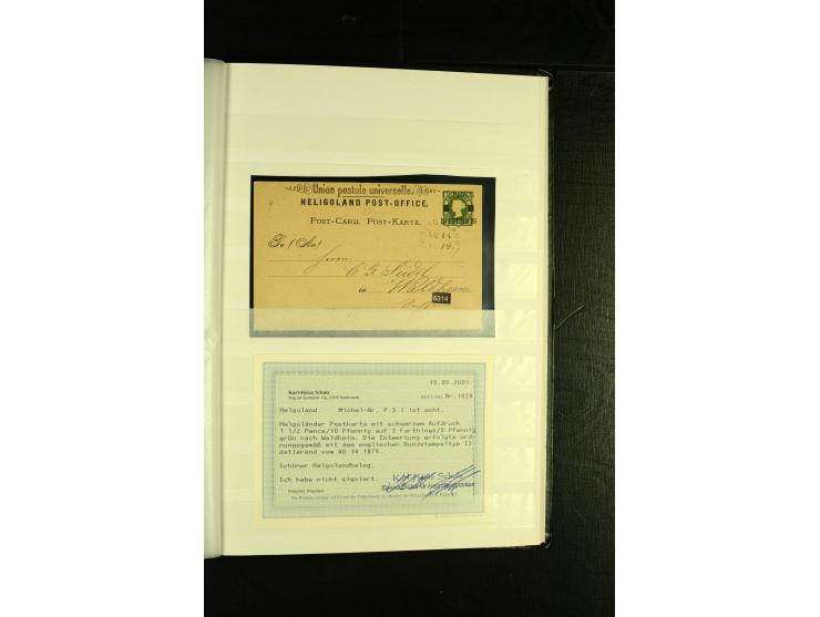 1867/79, sehr schöne ungebraucht/postfrische und gestempelte Sammlung mit einigen Briefen und Ganzsachen, dabei viele gute We