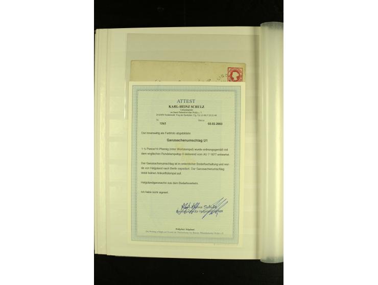 1867/79, sehr schöne ungebraucht/postfrische und gestempelte Sammlung mit einigen Briefen und Ganzsachen, dabei viele gute We