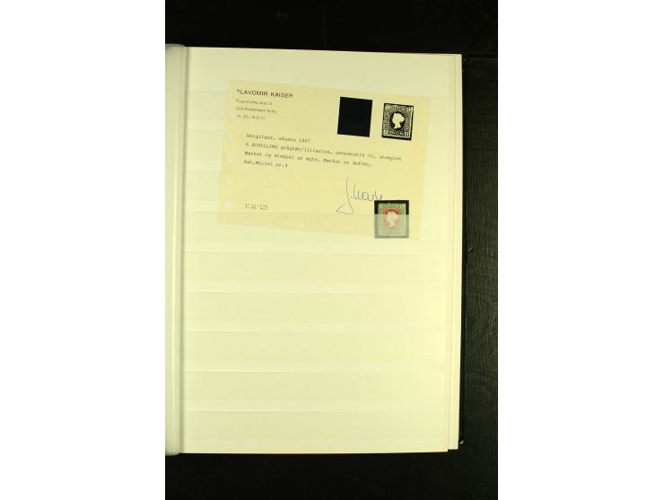 1867/79, sehr schöne ungebraucht/postfrische und gestempelte Sammlung mit einigen Briefen und Ganzsachen, dabei viele gute We