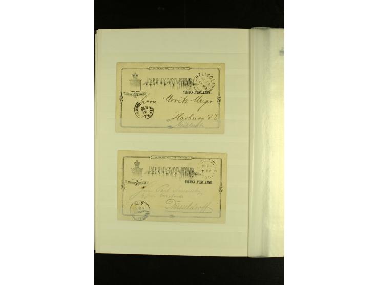 1867/79, sehr schöne ungebraucht/postfrische und gestempelte Sammlung mit einigen Briefen und Ganzsachen, dabei viele gute We