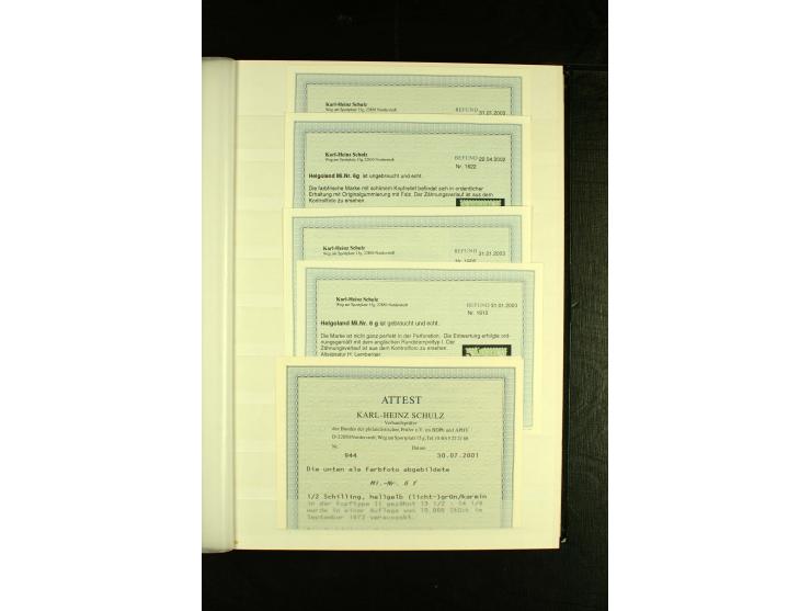 1867/79, sehr schöne ungebraucht/postfrische und gestempelte Sammlung mit einigen Briefen und Ganzsachen, dabei viele gute We
