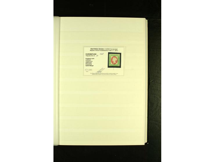 1867/79, sehr schöne ungebraucht/postfrische und gestempelte Sammlung mit einigen Briefen und Ganzsachen, dabei viele gute We