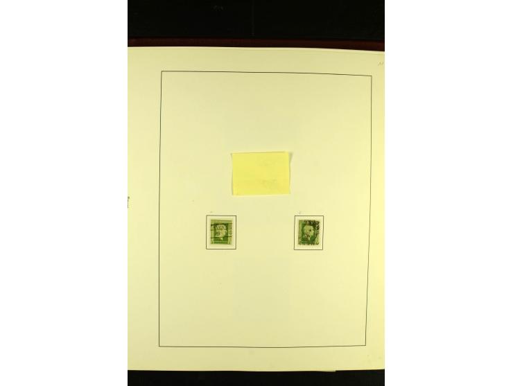 1850/67, schöne ungebrauchte und gestempelte Sammlung mit vielen besseren Werte, Einheiten und Briefe, dabei Mi.-Nr. 4 im 6er