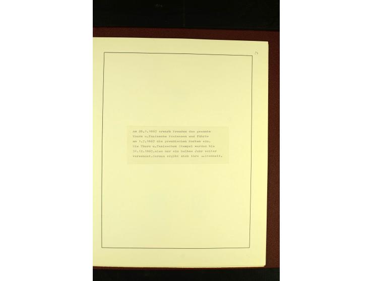 1850/67, schöne ungebrauchte und gestempelte Sammlung mit vielen besseren Werte, Einheiten und Briefe, dabei Mi.-Nr. 4 im 6er