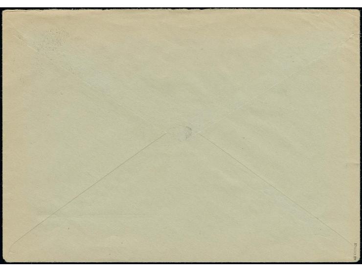 20 Pfg. auf portogerechtem Geschäftsbrief vom 4.5.49, einwandfreie Erhaltung