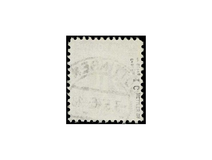 25 Pfg. lilaultramarin gezähnt L 11 1/2: 11, gestempelt, sign. Hettler BPP (Mi. 500,-)