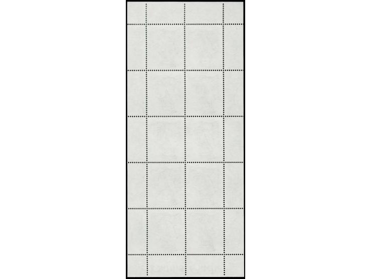 1994, Hanns Sachs 100 Pfg. ohne Wertziffer im kpl. Kleinbogen, postfrisch (Mi. 5.500,-)