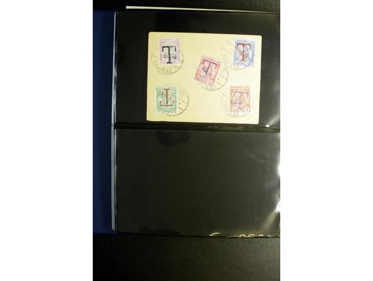1913/39, Partie Briefe, Karten und Ganzsachen, dabei Reco, Luftpost etc.