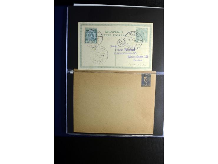 1913/39, Partie Briefe, Karten und Ganzsachen, dabei Reco, Luftpost etc.