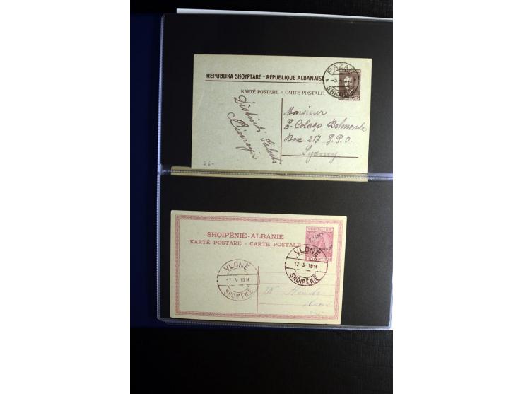 1913/39, Partie Briefe, Karten und Ganzsachen, dabei Reco, Luftpost etc.