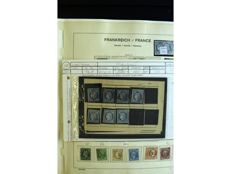 1849/1944, umfangreiche, über weite Strecken komplette gestempelte und ungebrauchte/postfrische Sammlung mit fast allen besse